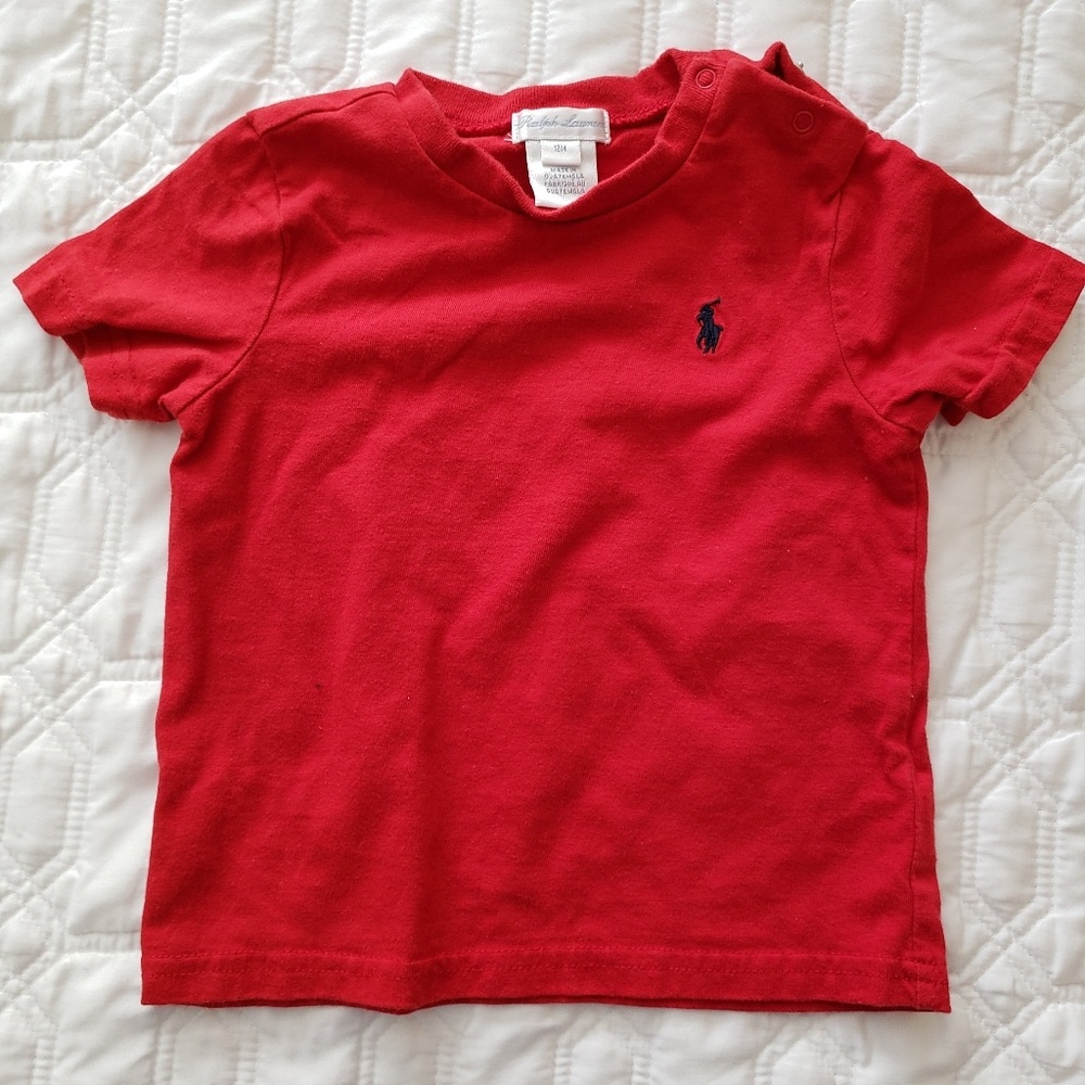 Ralph Lauren red tee